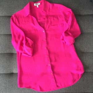 •Express Pink Blouse•