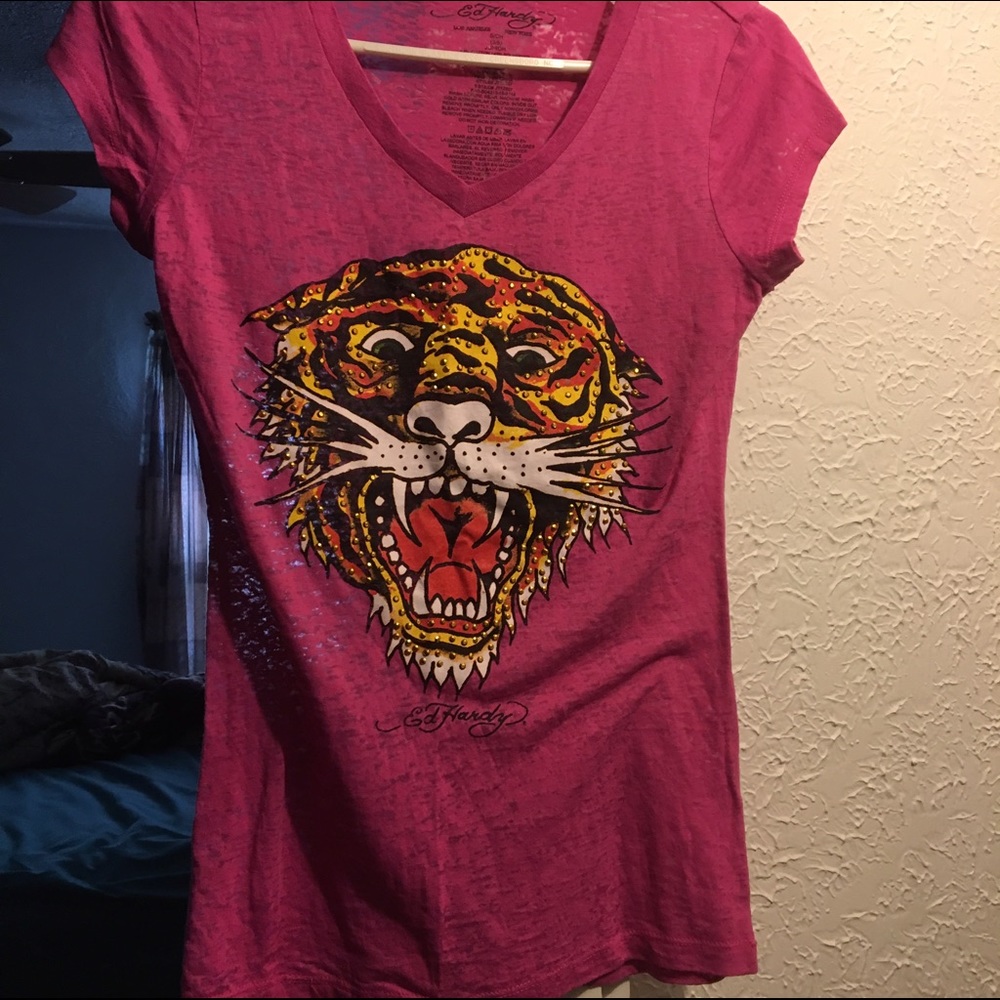 Ed Hardy tiger shirt