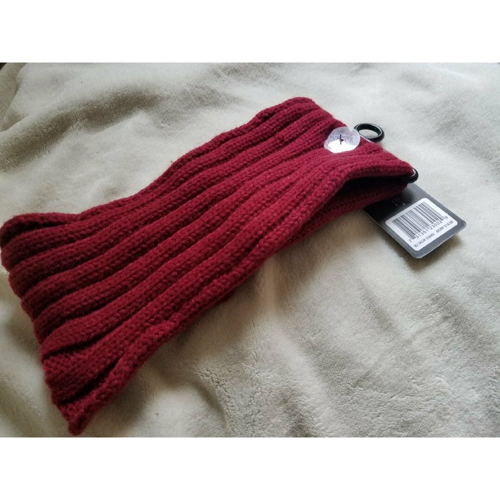 NEW! Rampage // Women's Rib Knit Flower Headwrap - Picture 4 of 5
