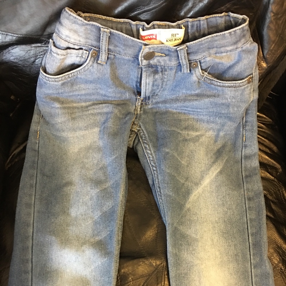 Boys size 10, Levi's 511, Knit