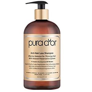 Pura d'or ORGANIC ANTI-HAIR LOSS SHAMPOO 🙋🏻
