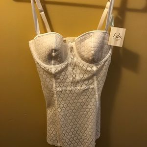 Victoria's Secret bridal lingerie top