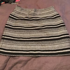Pattern business casual skirt