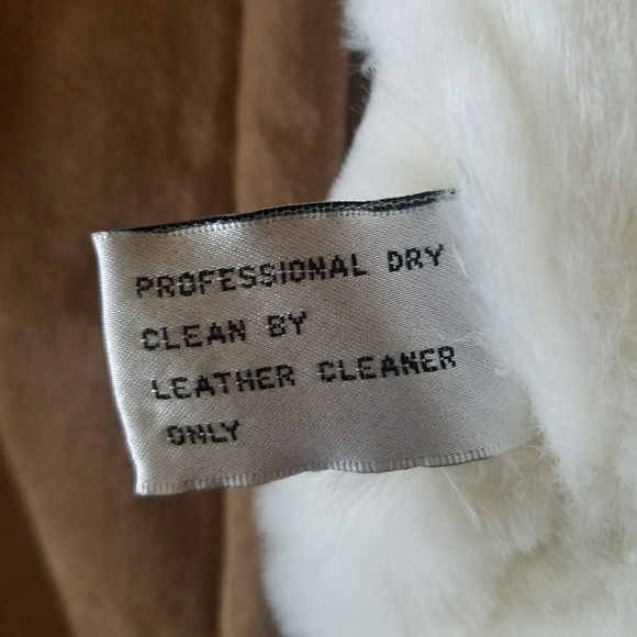 Leather/Suede Jacket w faux fur super soft lining - Picture 5 of 5