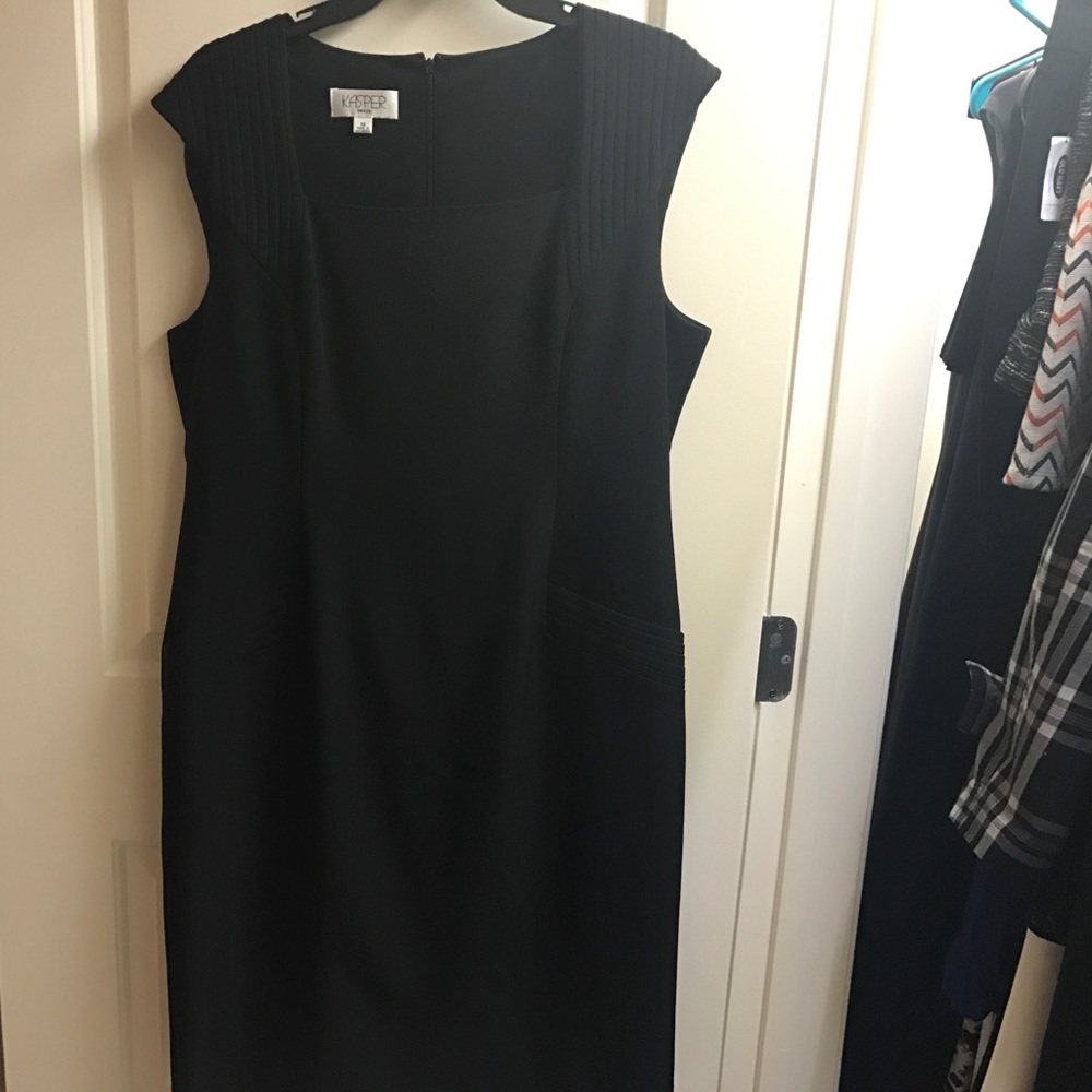 Black work dress