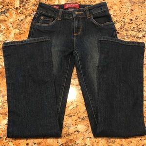 Boys dark wash Arizona jeans, size 12 slim