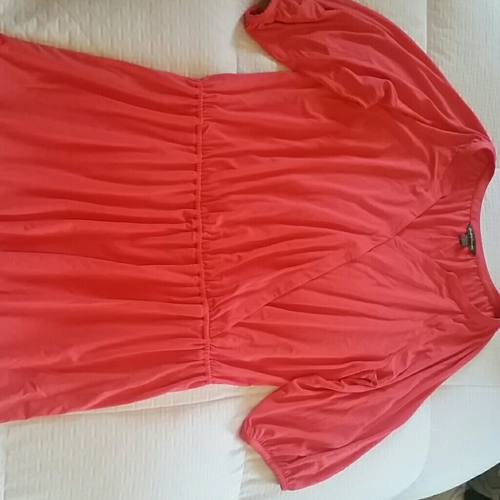 Tommy Bahama surplice dress Coral