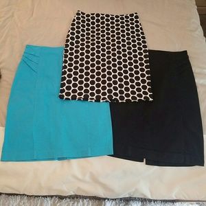 **Bundled** NY &Co Pencil Skirts