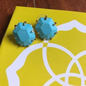 Kendra Scott Morgan Stud in Turquoise