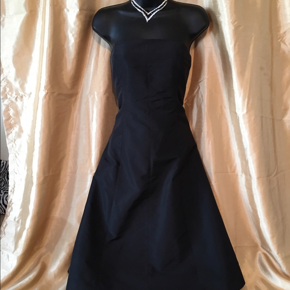 STUNNING J. Crew Black Formal Dress.