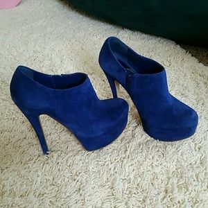 Blue heels