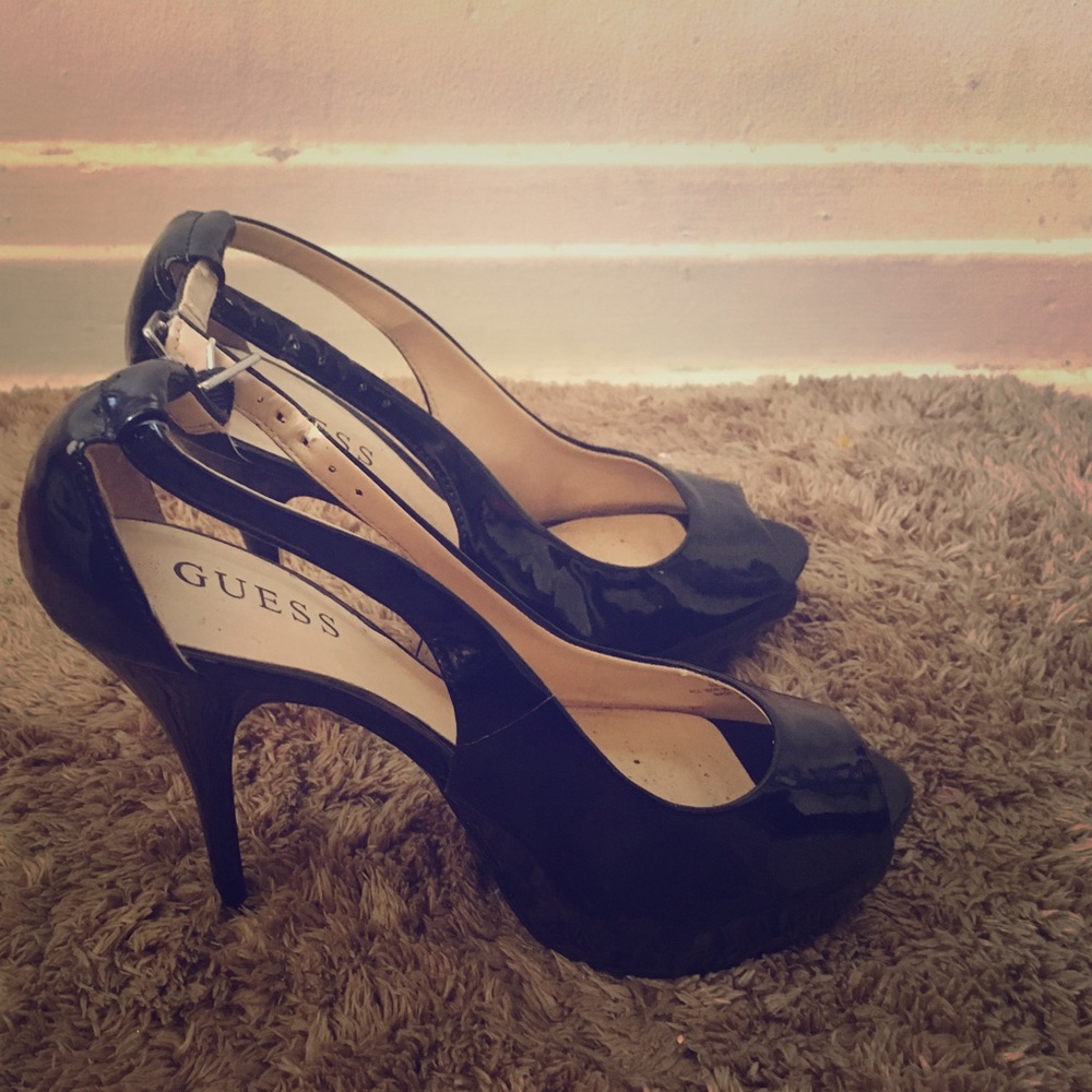 Black high heels