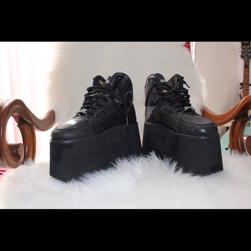 Vintage rare 90s buffalo platform boots Spice Girl