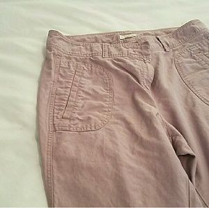 Linen/ cotton blend pants