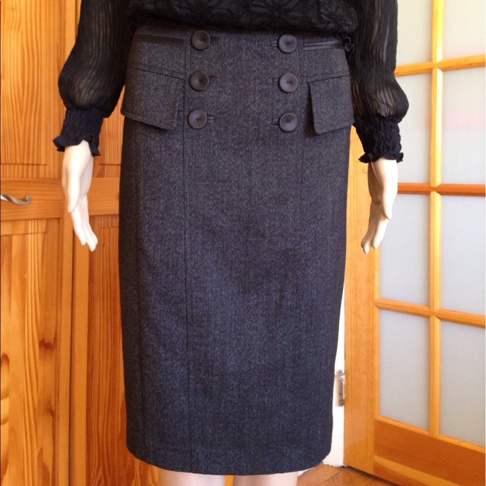ZARA Basic pencil skirt, size S