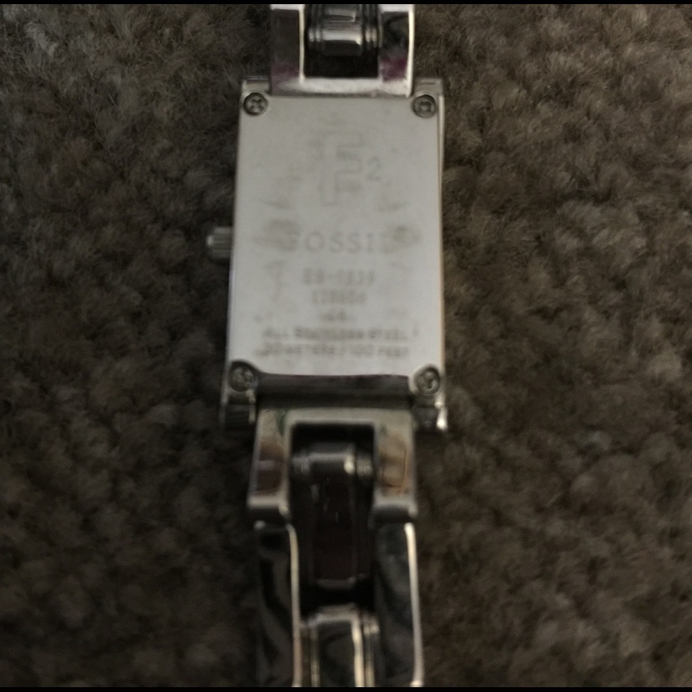 🔮FOSSIL🔮 silver watch - Picture 3 of 3