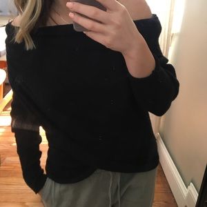 Free People Off The Shoulder Sweater