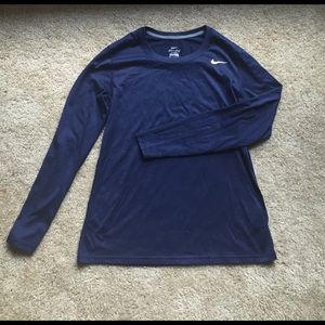 Nike dri fit long sleeve top