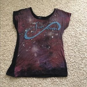 Forever galaxy t-shirt from Rue 21
