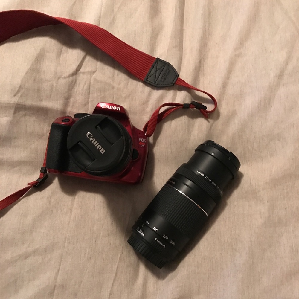 Canon Rebel camera lens