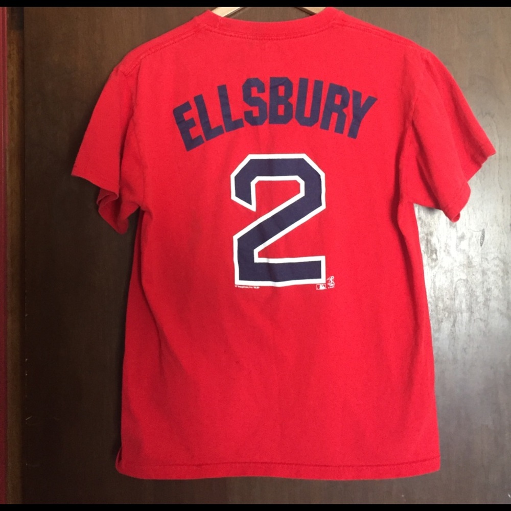 Boston Red Sox Ellsbury #2 Size M T-Shirt EUC