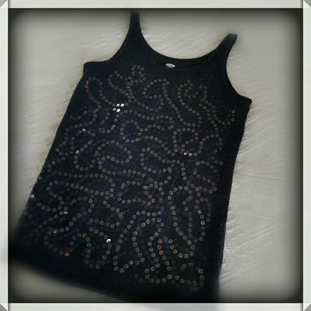 Girls Old Navy⚓Sequin Tank