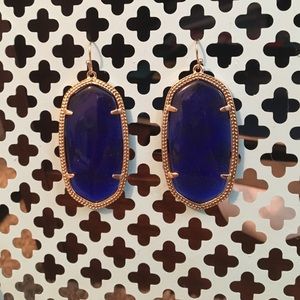 Blue Kendra Scott Danielle Earrings