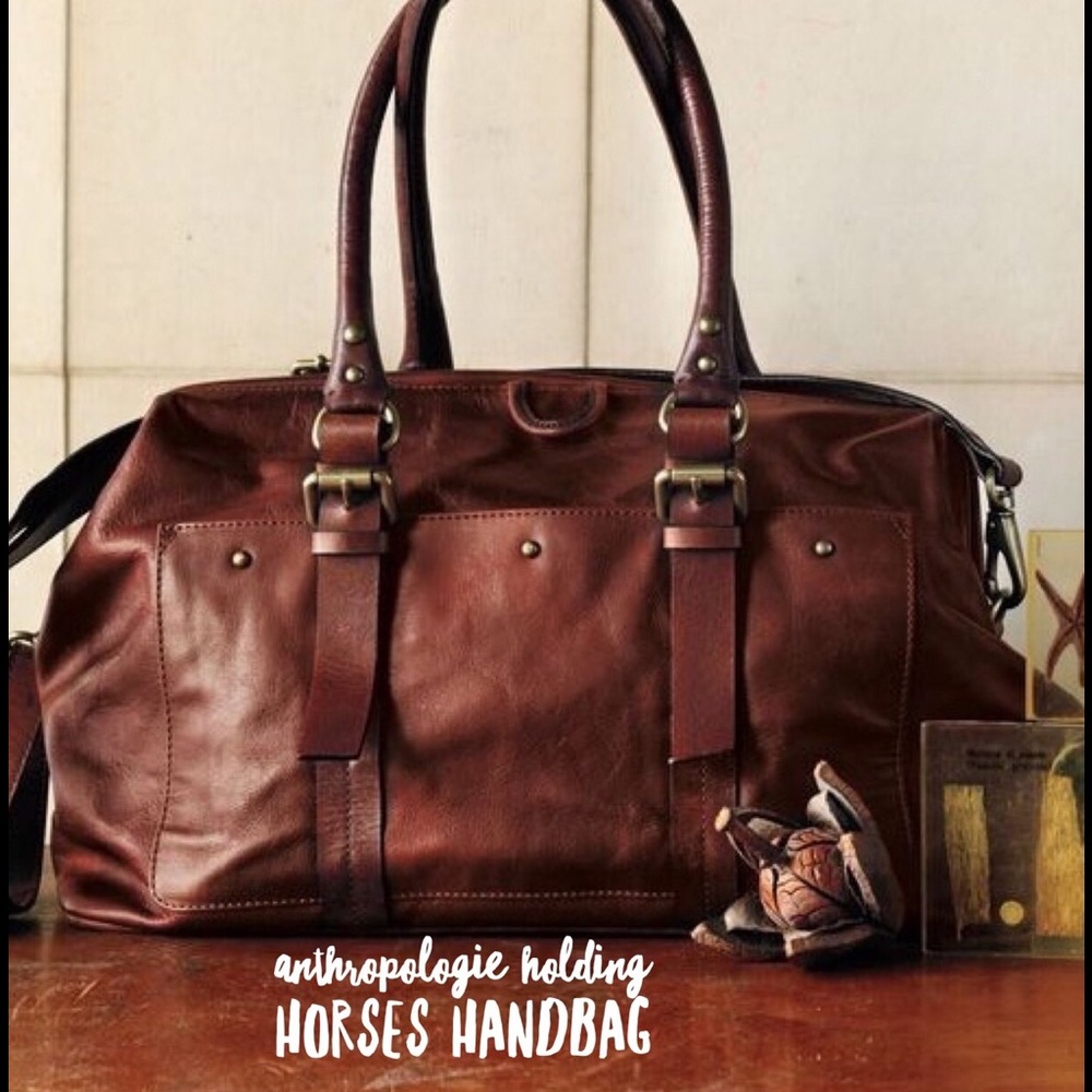 Anthropologie Holding Horses Catesby Handbag