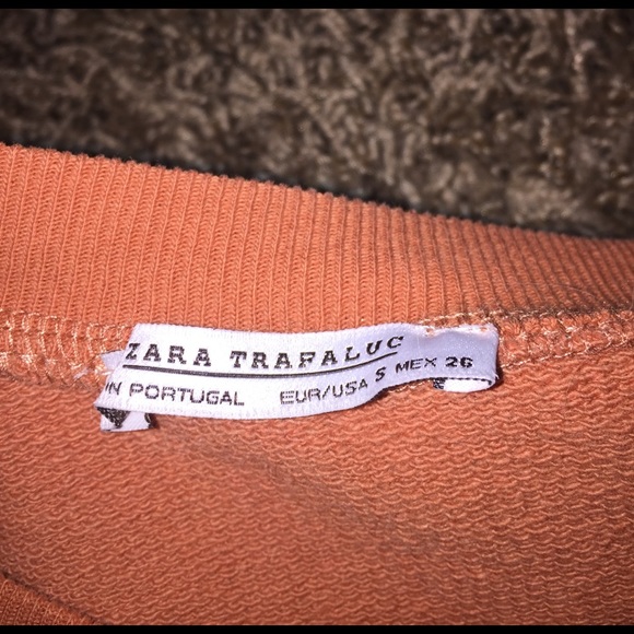Orange Zara pullover - Picture 2 of 3