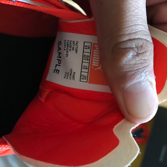 Puma evopower sample pair signed by Marco Reus