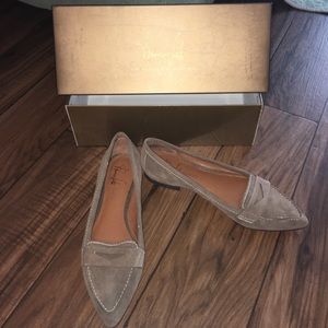 Franco Sarto Taupe Loafers