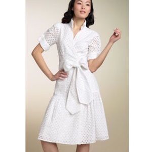 Diane Von Furstenberg Eyelet Dress