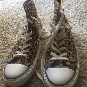 Leopard hi-top converse
