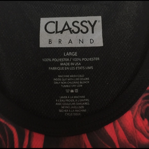 Mesh Rose Tank Top, Urban Outfitters Men's - Picture 5 of 8