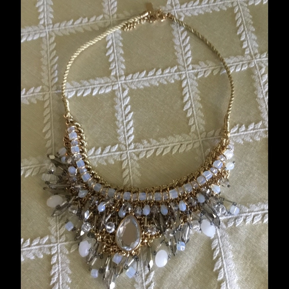 Jumble jeweled necklace.