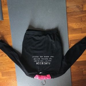 Crew neck feminist sweatshirt