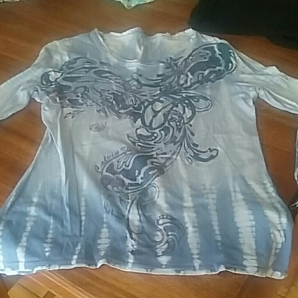 Calvin Klein long sleeve size tall large.