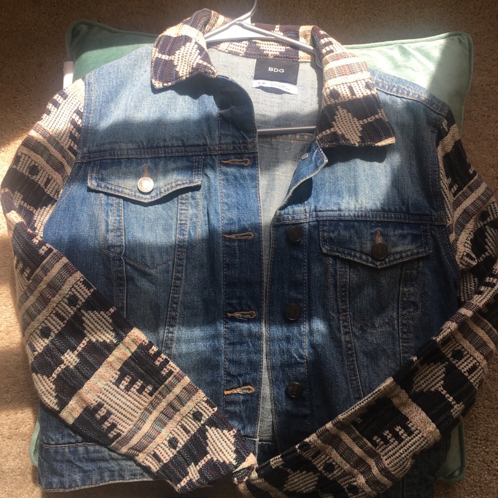 Tribal Jean jacket