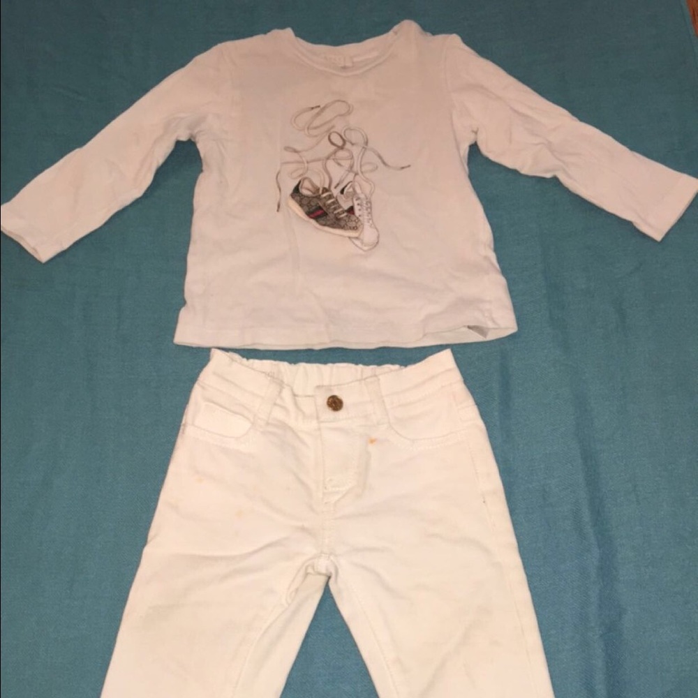 Toddler Gucci outfit AUTHENTIC