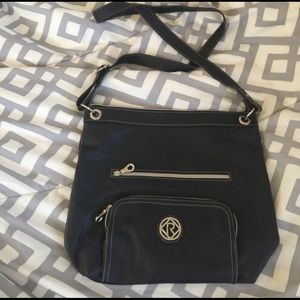 Black Relic crossbody bag.  EUC