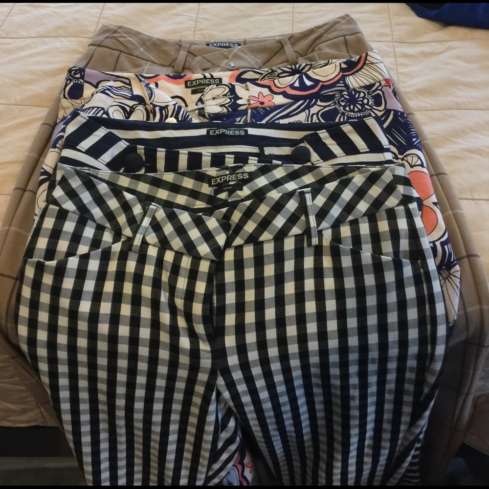 Express Crop Pants Bundle- size 4