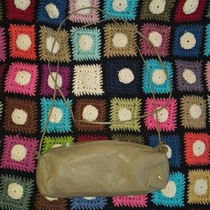 GENTLY USED HALSTON MINI BARREL BAG