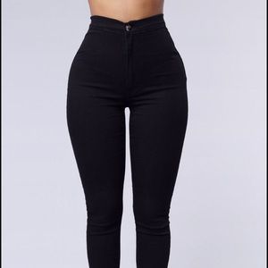 Fashion Nova High Waisted Black | Jeans