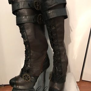 Ellie boots - Steampunk size 6
