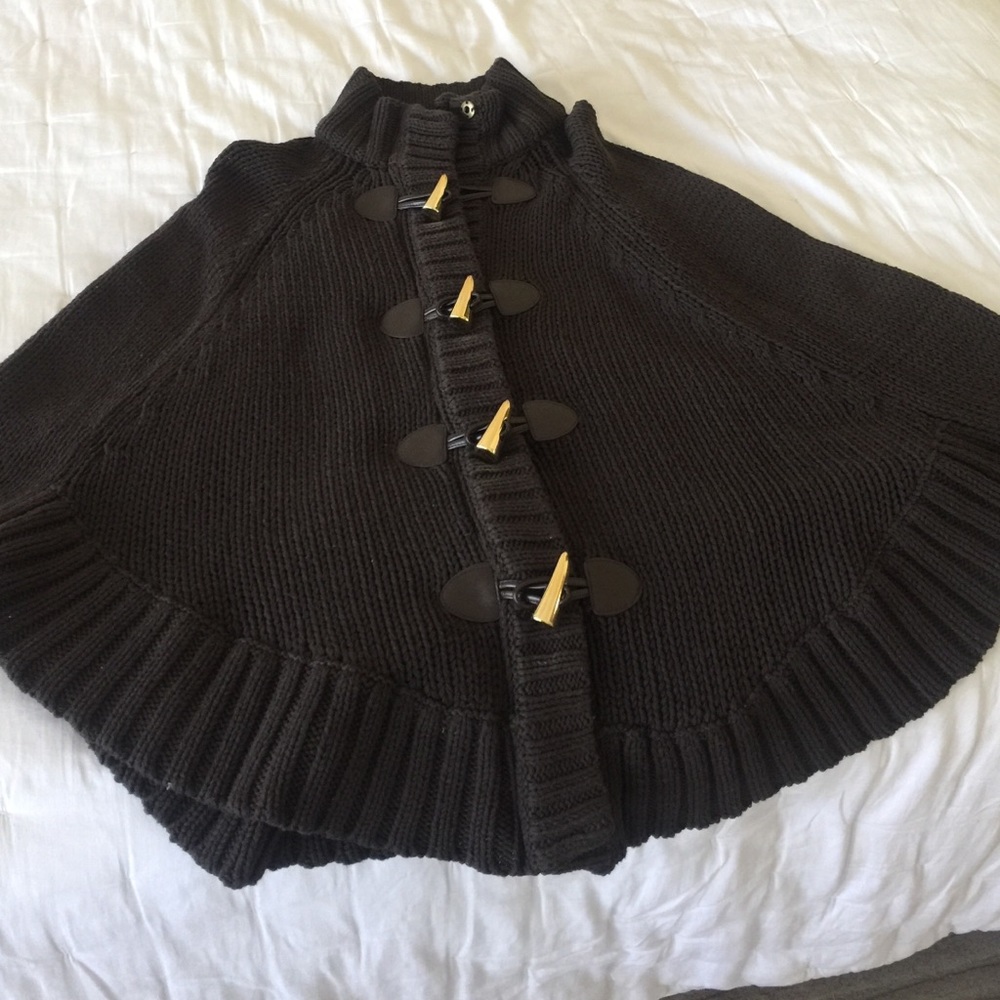 Michael Kors Brown Poncho