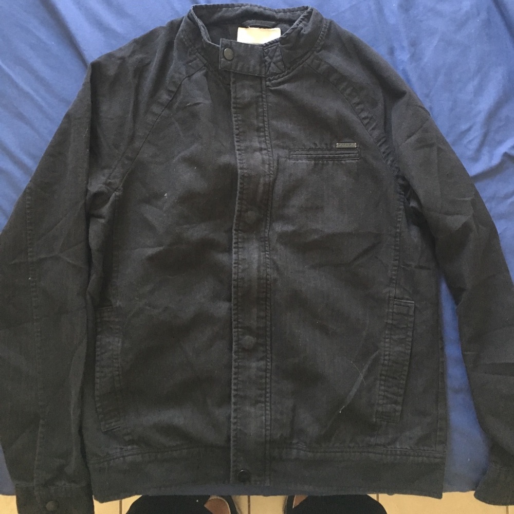 Ezekiel black lightweight jacket