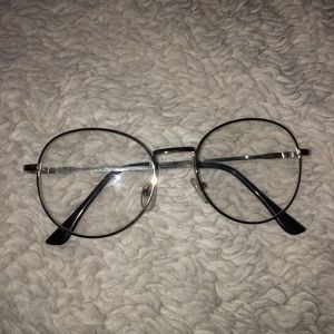 Silver Round Oval Glasses | Non prescription 🌟
