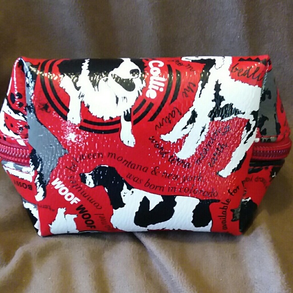 Cats & dogs coin purse,  red - Picture 4 of 6