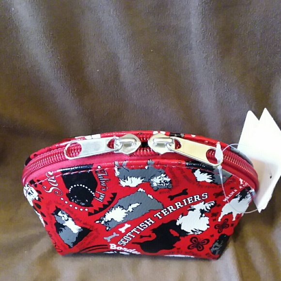Cats & dogs coin purse,  red - Picture 5 of 6