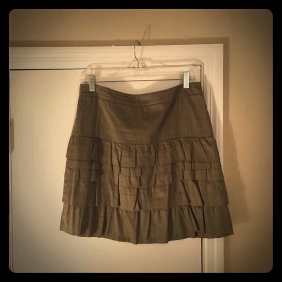 Hazelnut Colored Skirt - Picture 1 of 4